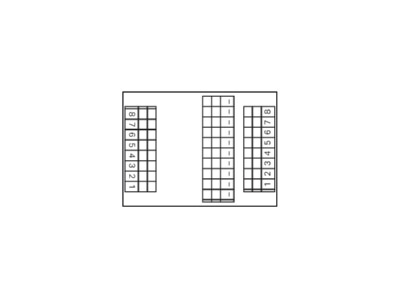 Schaltbild WAGO 289 667 Aktorenklemme Baustein fuer 8 Stueck Aktoren