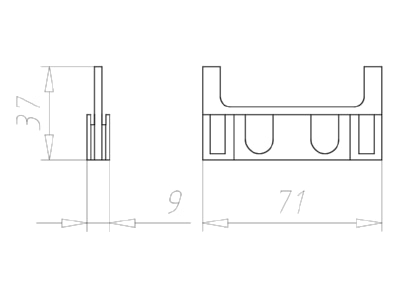 Mazeichnung Kaiser 9062 50 Combi Clip
