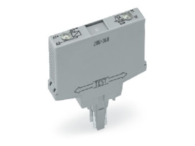 Produktbild WAGO 286 368 Relaisstecker 10MM 1xR 24V DC