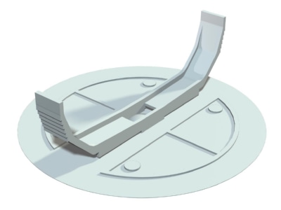 Produktbild OBO UV 70 FD Federdeckel