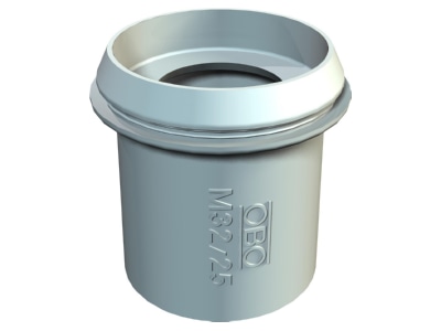 Product image OBO EDR 40 32 40 LGR End spout for tube 40mm
