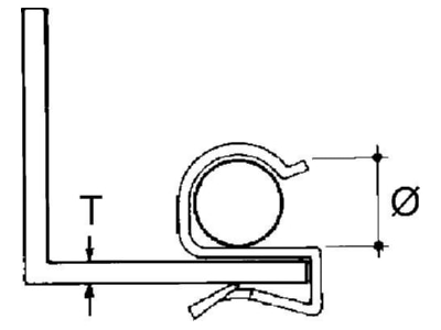 Produktbild Niedax ECL 1011 Kabelbefestigung
