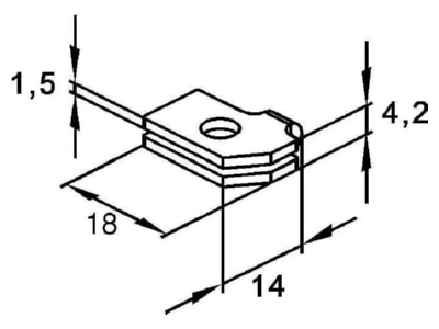 Produktbild Niedax GNL 204 Gleitmuttern