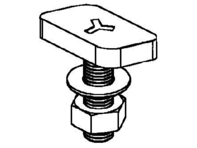 Produktbild Niedax HM 308 50 Hammerkopfschraube