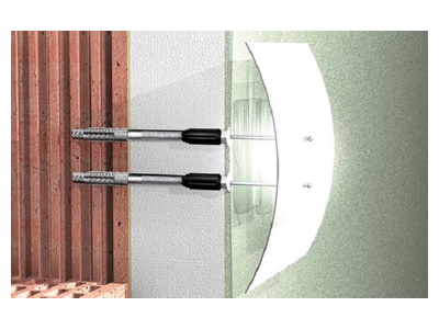 Anschlussbild 1 Fischer DE THERMAX 10 140 M10 Verankerung