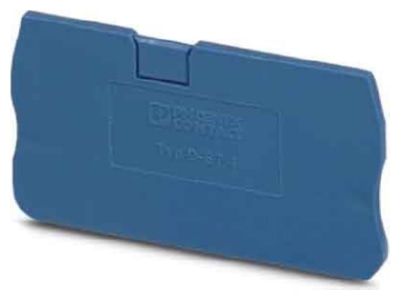 Product image 1 Phoenix D ST 4 BU End partition plate for terminal block
