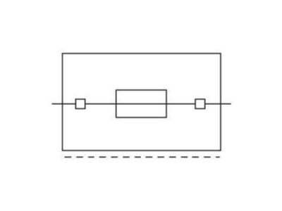 Circuit diagram WAGO 2002 1611 G fuse 5x20 mm terminal block 6A 6 2mm