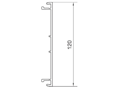 Mazeichnung Tehalit BR 701702 lgr Bruestungskanal OT PVC  B170