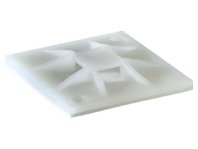 Product image Hellermann Tyton QM30 PA66 NA C1 Mounting element for cable tie
