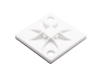 Product image Hellermann Tyton QM40A PA66 NA L1 Mounting element for cable tie
