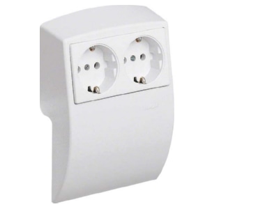 Product image 2 Tehalit L 2250 rws Socket outlet box for skirting duct