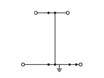 Circuit diagram WAGO 2000 2207 Ground terminal block 2 p 3 5mm