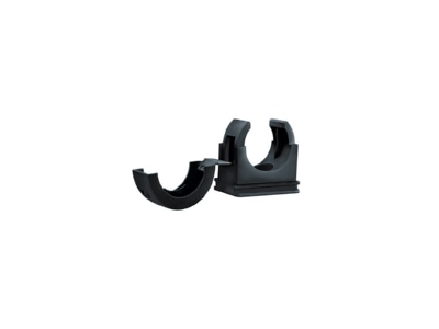 Product image Hellermann Tyton PACC20 PA66 BK 10 Tube clamp 20mm
