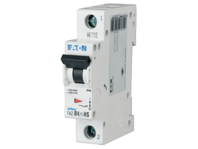 Produktbild Eaton FAZ B4 1 HS Leitungsschutzschalter B 4A  1p