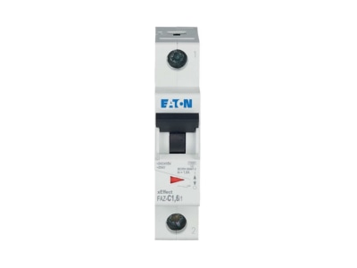 Produktbild Eaton FAZ C1 6 1 Leitungsschutzschalter C 1 6A  1p