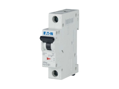 Ansicht links 2 Eaton FAZ C1 6 1 Leitungsschutzschalter C 1 6A  1p
