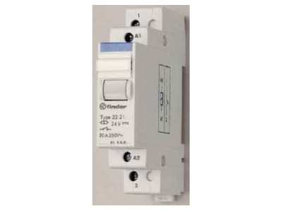 Product image 1 Finder 22 23 9 024 4000 Installation relay 24VDC
