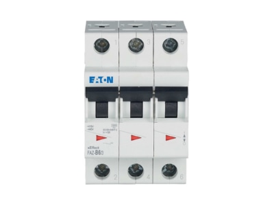 Product image 7 Eaton FAZ B6 3 Miniature circuit breaker 3 p B6A