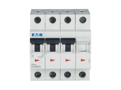 Produktbild 3 Eaton FAZ C0 5 3N Leitungsschutzschalter C 0 5A  3p N