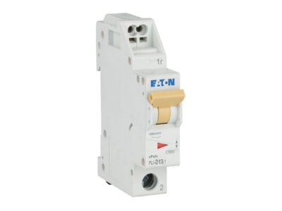 View right Eaton PLI D13 1 Miniature circuit breaker 1 p D13A