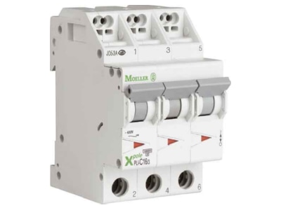 Product image Eaton PLI D10 3 Miniature circuit breaker 3 p D10A
