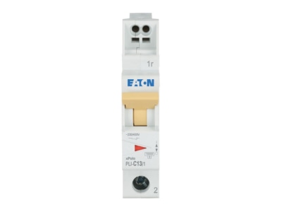 Vorderseite Eaton PLI C13 1 Leitungsschutzschalter C 13A  1p Steckkl 