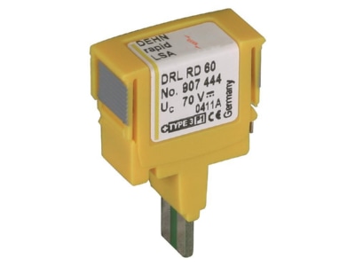 Product image 1 Dehn DRL RD 60 Lightning arrester for signal systems
