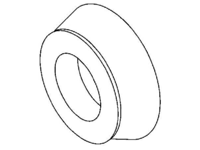 Dimensional drawing Kleinhuis 273 6 Diazed ring adapter DII 6A