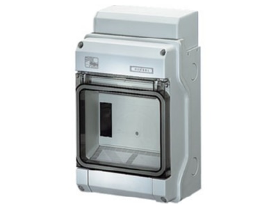 Produktbild Hensel KV PC 9106 KV Automatengehaeuse 6TE  6x18mm  IP65