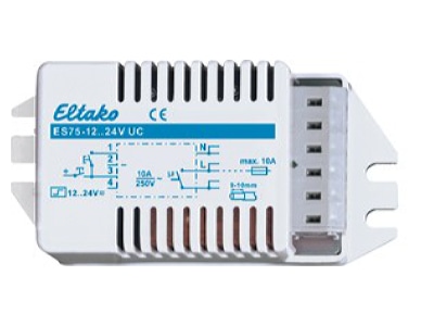 Produktbild 1 Eltako ES75 12  24V UC Stromstossschalter f EB 1S 10A