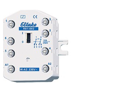 Produktbild 1 Eltako R81 002 230V Schaltrelais f EB AP 2U 10A