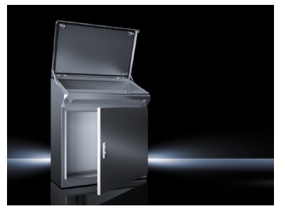 Produktbild 2 Rittal TP 2686 600 Standpult 2tueri  m Mont platte