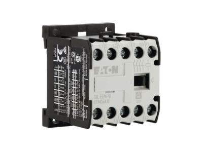 Ansicht rechts 2 Eaton DILEEM 10 42V50HZ  Leistungsschuetz AC 3 400V 3kW 3p