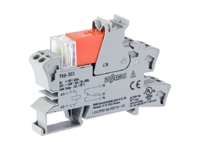 Product image WAGO 788 303 Switching relay DC 12V 16A
