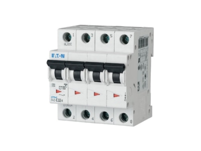 Product image 2 Eaton FAZ B50 4 Miniature circuit breaker 4 p B50A
