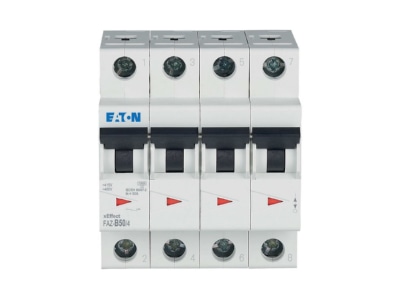 Product image 3 Eaton FAZ B50 4 Miniature circuit breaker 4 p B50A