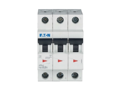 Product image Eaton FAZ C0 5 3 Miniature circuit breaker 3 p C0 5A
