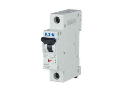 Product image 1 Eaton FAZ C2 1 Miniature circuit breaker 1 p C2A
