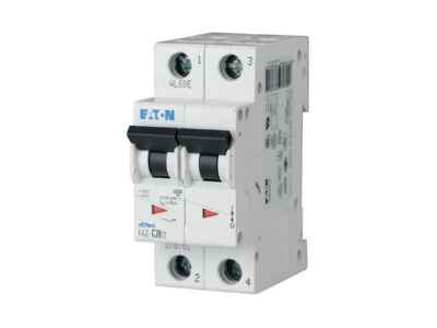 Product image 2 Eaton FAZ C4 2 Miniature circuit breaker 2 p C4A