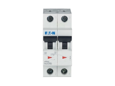 Product image 7 Eaton FAZ C10 2 Miniature circuit breaker 2 p C10A

