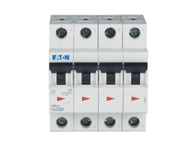 Product image 3 Eaton FAZ C32 4 Miniature circuit breaker 4 p C32A