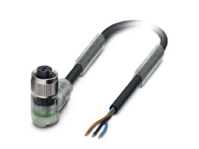 Produktbild 2 Phoenix SAC3P5 0 PUR M12FR2L Sensor Aktor Kabel M12 gewinkelte 3p  5m