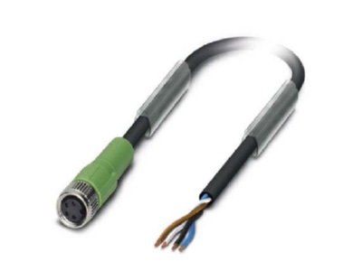 Product image 2 Phoenix SAC4P 3 0 PUR M8FS Sensor actuator patch cord 3m M8