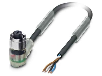 Produktbild 2 Phoenix SAC4P3 0PUR M12FR 3L Sensor Aktor Kabel M12 gewinkelt 4p  3m