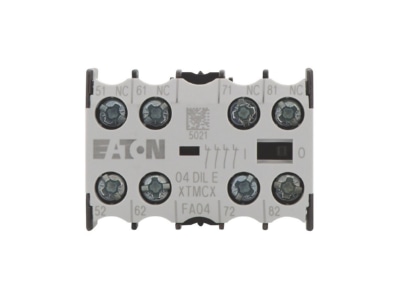 Product image 4 Eaton 04DILE Auxiliary contact block 0 NO 4 NC
