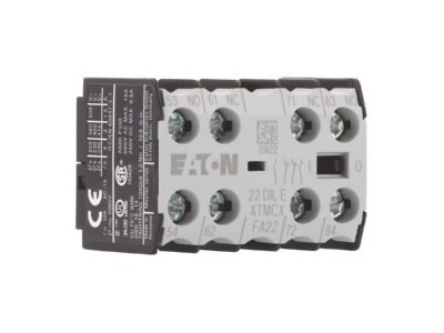 Product image 2 Eaton 22DILE Auxiliary contact block 2 NO 2 NC
