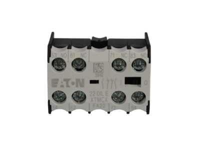 Product image 6 Eaton 22DILE Auxiliary contact block 2 NO 2 NC
