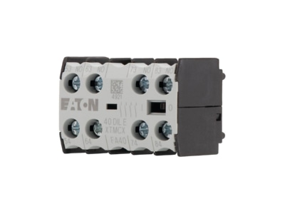 Product image Eaton 40DILE Auxiliary contact block 4 NO 0 NC
