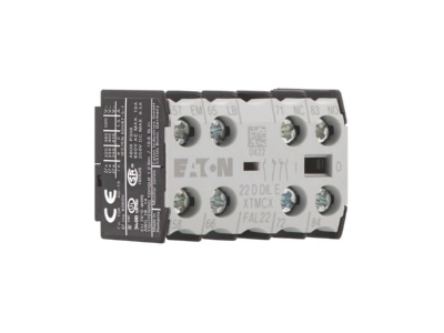 Product image 1 Eaton 22DDILE Auxiliary contact block 2 NO 2 NC
