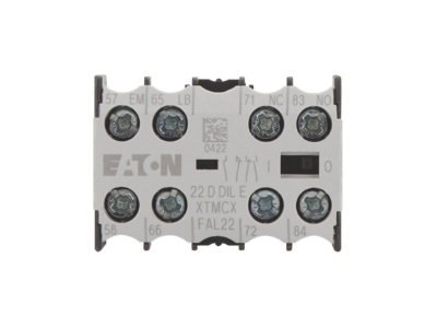 Product image 4 Eaton 22DDILE Auxiliary contact block 2 NO 2 NC
